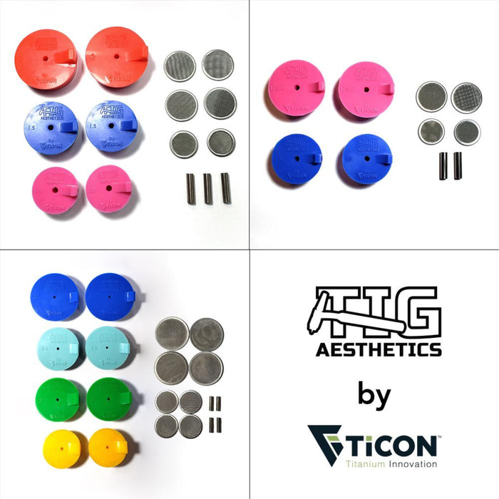 Silicone Purge Plugs, Tig Aesthetics by Ticon FULL KIT (Manifold, Header and Exhaust)