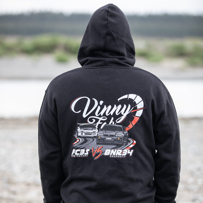 Vinny Fab FC3S Vs BNR34 Hoodie