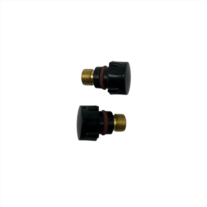 Tig Back Cap for 17/18/26 Torches - Short (2 Pack)