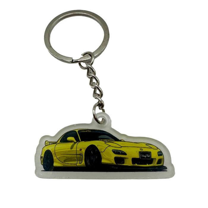 Limited Edition Vinny Fab RX-7 Key Chain