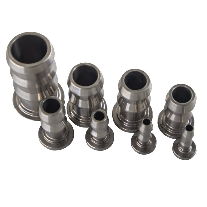 Titanium weld-on Barb Fittings