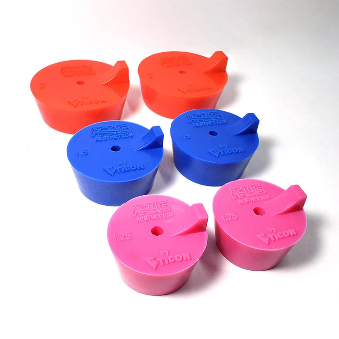 Silicone Purge Plugs (Turbo Manifold Kit) - Tig Aesthetics by Ticon