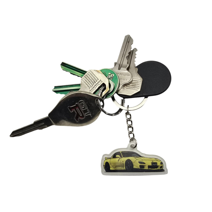 Limited Edition Vinny Fab RX-7 Key Chain